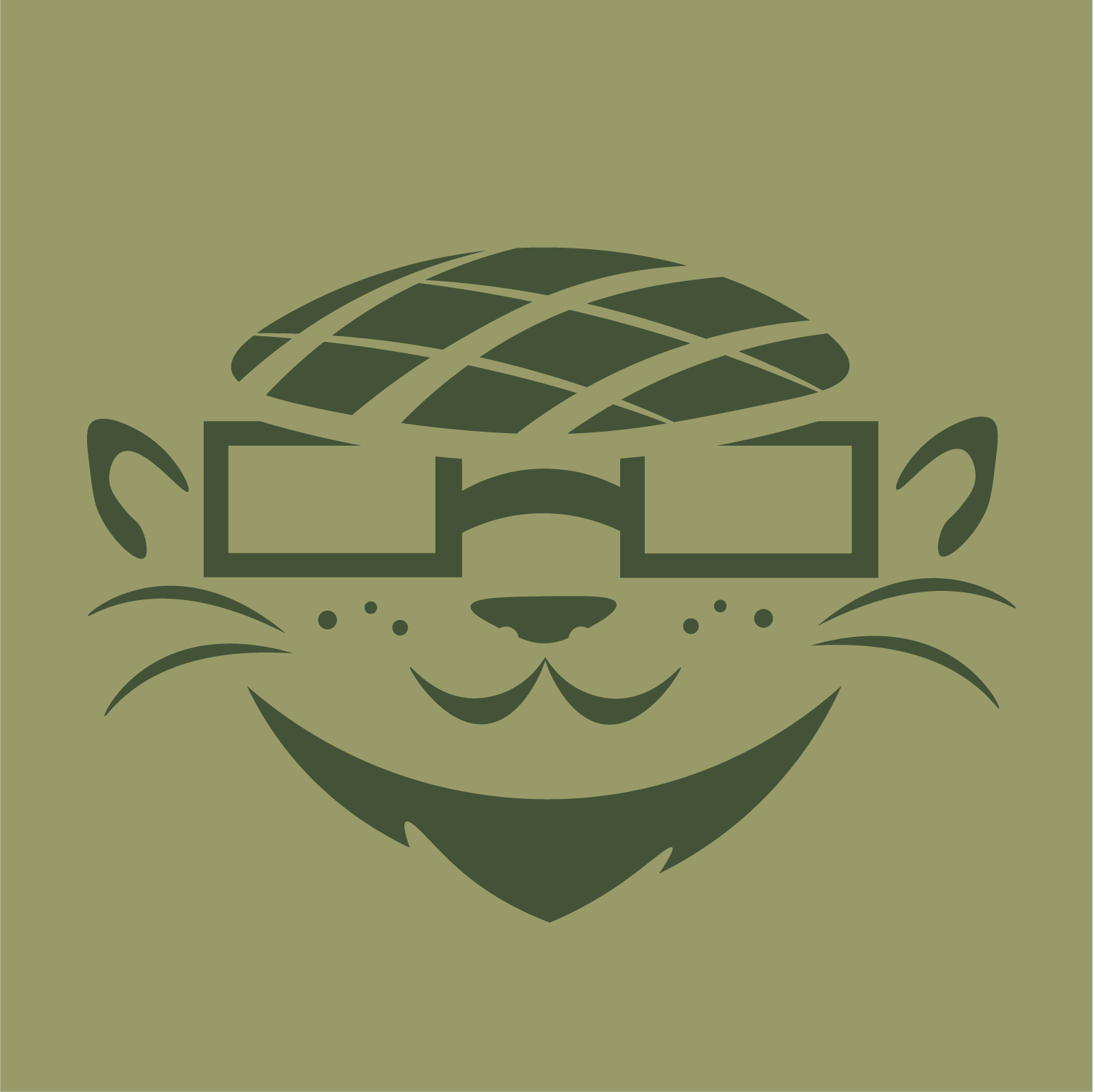 Malic, Dimensional Tinkerer logo — a tiger wearing glasses